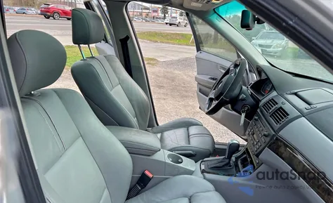 2007 BMW X3 3.0Si z USA, uszkodzony, nr VIN WBXPC93497WF00096